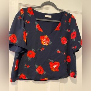 Babaton Short Sleeved Blouse